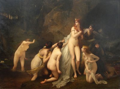 Diana Surprised by Jules Joseph Lefebvre